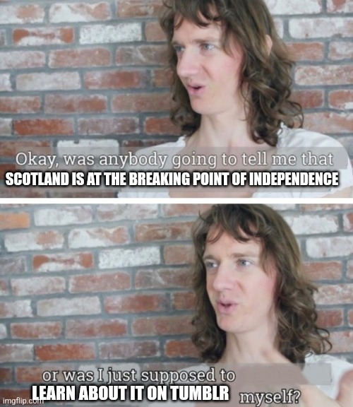 Maybe It's My Own Fault For Not Checking The News