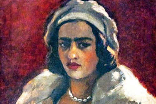 Self Portrait, Amrita Sher-Gil