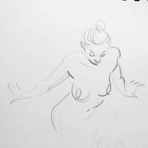 I’ve been trying to be a good person and keep up with life drawing the past few months! It&rsq