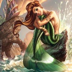 ladyabsynth:  My Favorite #Mermaid #Ariel #TheLittleMermaid #FairytaleFantasies #JScottCampbell 