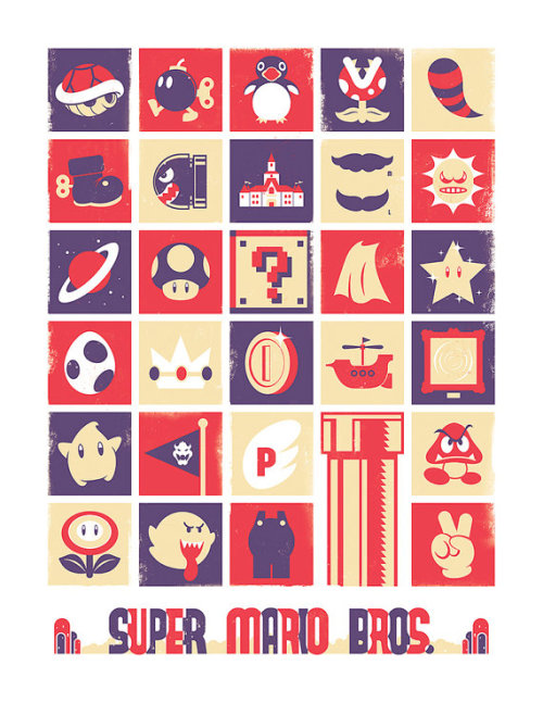 retrogamingblog:Nintendo Posters made by Jeff Langevin