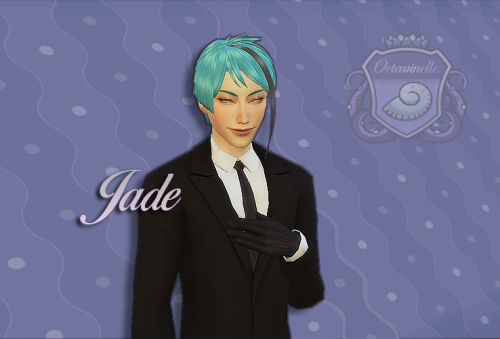 drosims: hi im obsessed with Twisted Wonderland now Here’s Jade’s hair + eye colors for every Twist