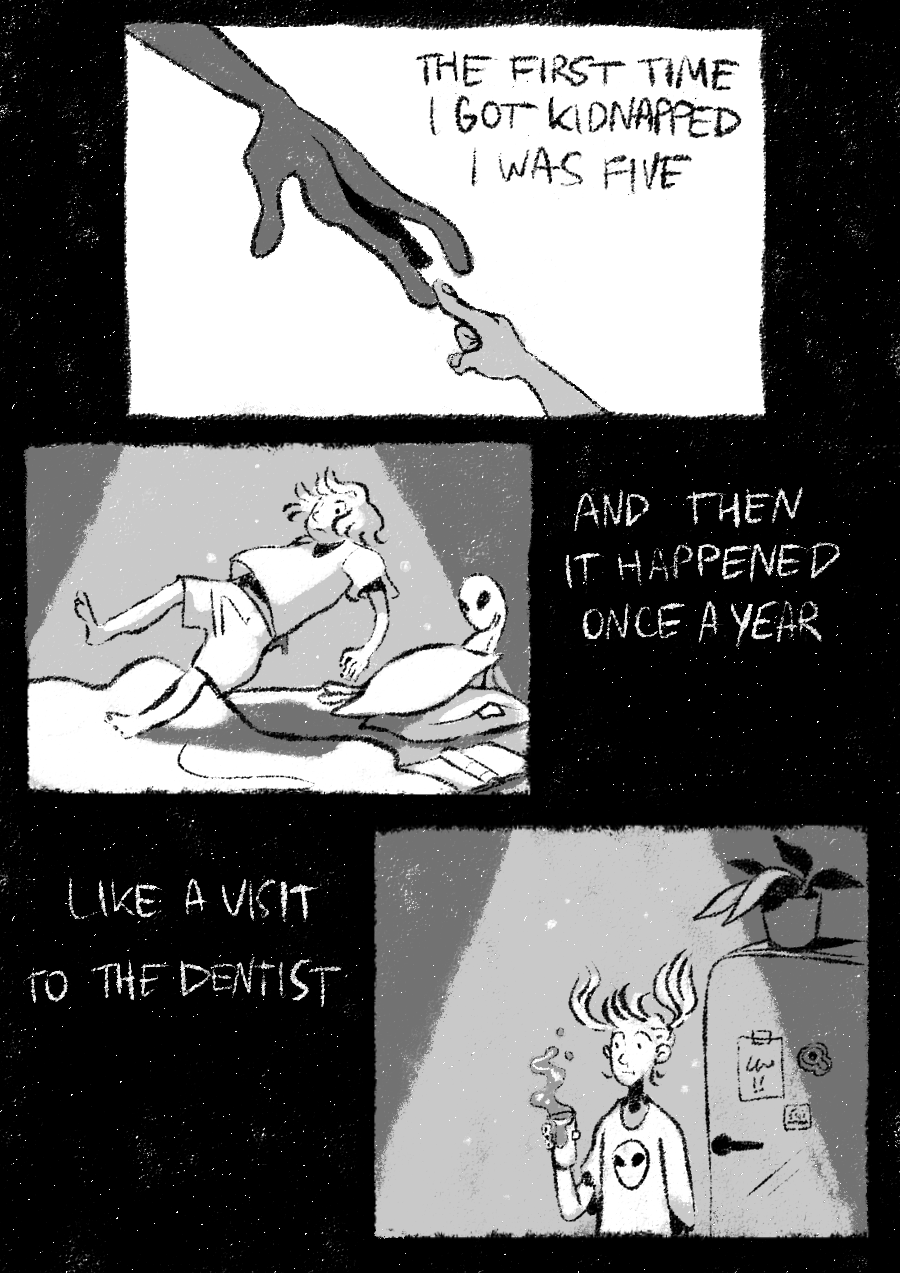 freckled-knights:  my part for “I want to believe”: a tiny UFO zine made by my