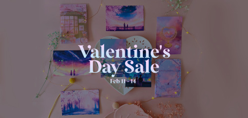 Hi everyone!I will be doing a Valentine’s Day Sale this weekend, select valentine-themed items will 