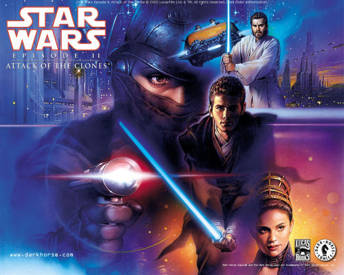 darth-lumines:Star Wars: Attack of the Clones // by Tsuneo Sanda