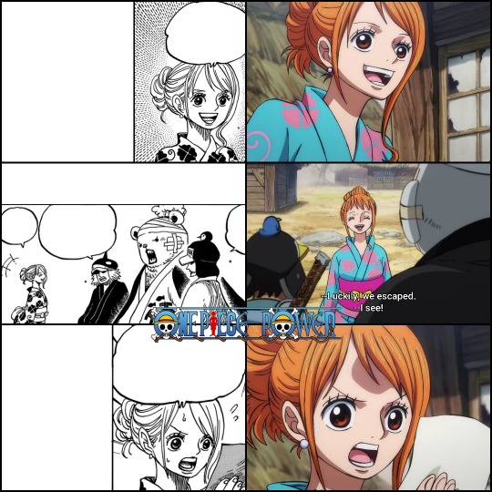One Piece  Comparação Anime x Mangá do episódio 951