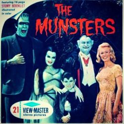 cryptofwrestling:  The Munsters View Master Reels, and Booklet (1965)