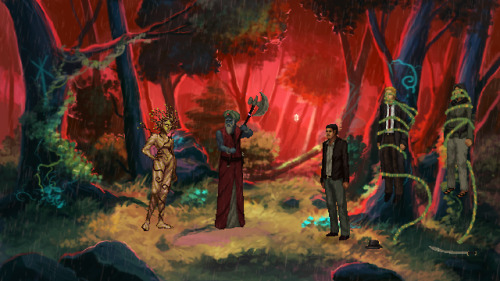 Unavowed is one of my favorite games right now, having tons of my favorite genres all thrown togethe