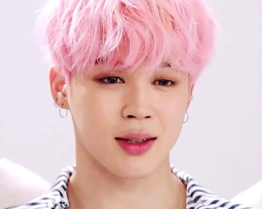 After AU — Jimin with pink hair