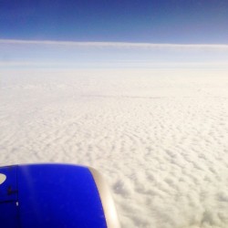 Skipping over clouds! 2012 near NYC.