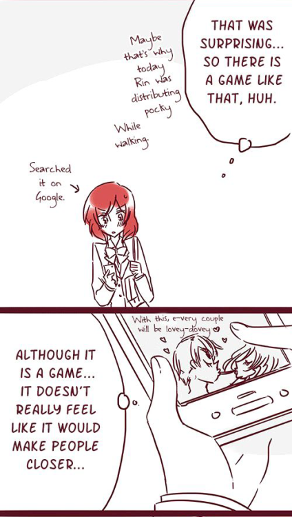 ✧･ﾟ: *✧ NicoMaki Pocky Game Story ✧ *:･ﾟ✧♡ Characters ♡ : Maki Nishikino ♥ Nico Yazawa (also 