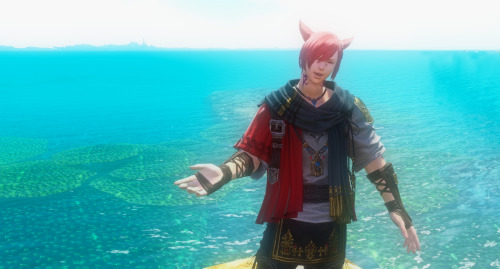 MiqoMarch Day 17: LightA beautiful sunny day and there is no one he would rather spend it with then 