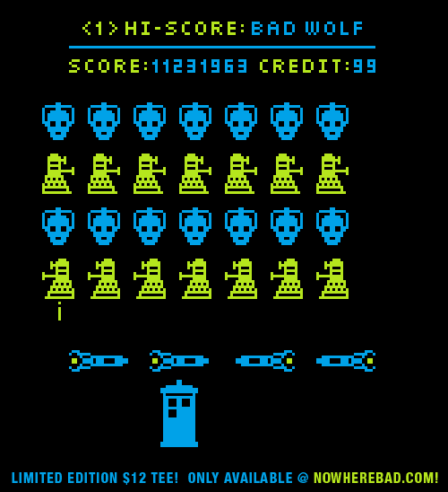 drewpixel:  &ldquo;SPACE EXTERMINATORS!&rdquo; by Drew Wise!Limited edition
