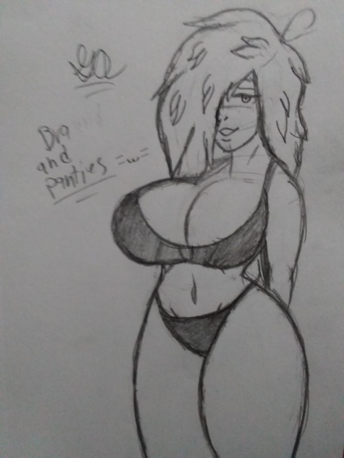 Doodle I Was Practicing On Bra's And Panties