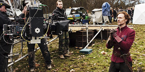 hiddleston-daily:  On set of The Hollow Crown