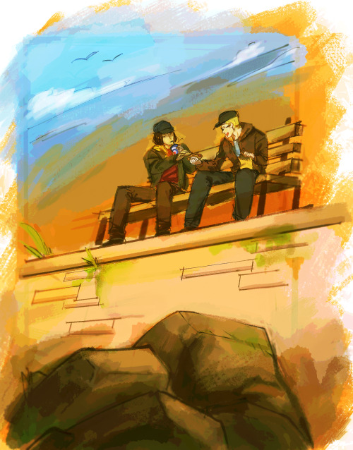 ditaauraart:sunset date!!!