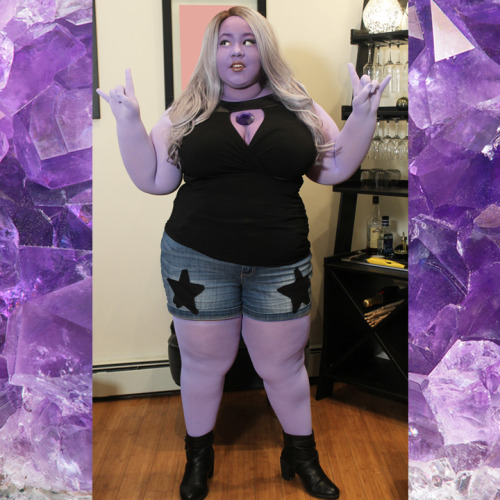 Amethyst: My favorite Crystal Gem! What are going to be this year?Happy Hallow’s Eve, everyone! Stay
