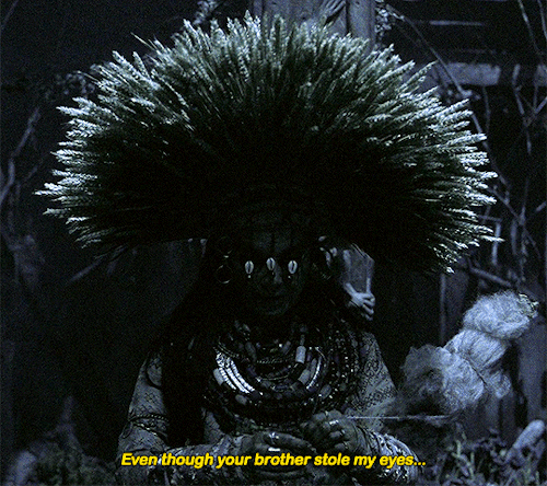tennant:Now remember for whom you shed your last teardrop. Remember the oath to right the wrong. Remember the Raven King. Remember.Björk as SeeressTHE NORTHMAN (2022), dir. Robert Eggers