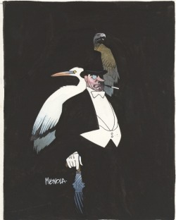 westcoastavengers:  Penguin | Mike Mignola