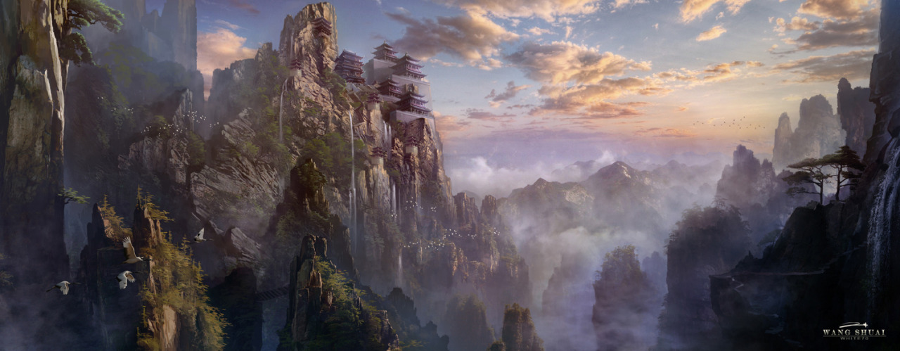 awesomedigitalart:  Wang Shuai