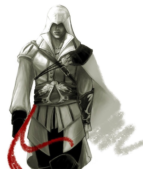 Porn Pics artistic-representation:  Ezio Auditore Art!