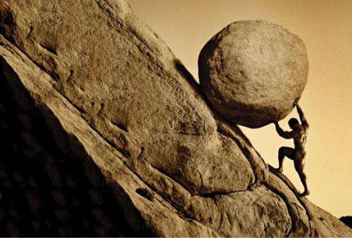 In honor of labor day the myth of Sisyphus. The Myth of Sisyphus is a philosophical essay by&nb