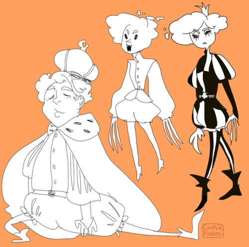 some random fantasy characters i’ve been drawing in my spare time