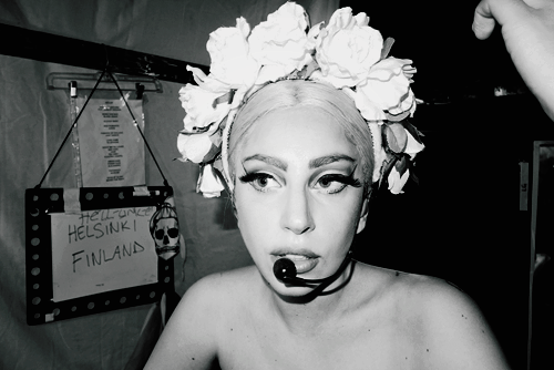 koonsquad-blog:  Lady Gaga BTWB Tour Backstage by Terry Richardson 