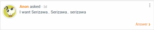 serizawa is here for you!!! he’s just busy rn