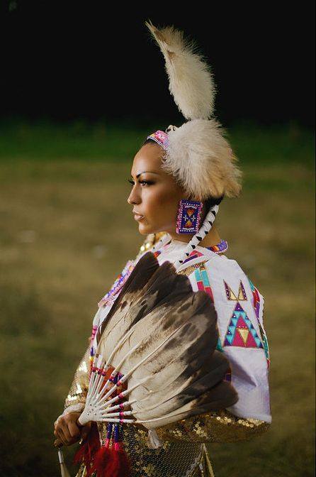 nativeamericannews:  The Jingle Dress Dancer by Claudine Gladue 