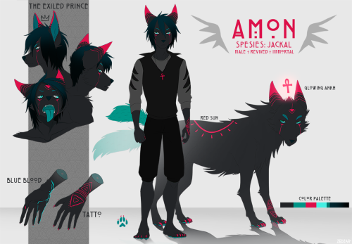 Amon Reference 2.0 - by ZeDzar My birthday soon and I decided to make a gift for yourself - and I h