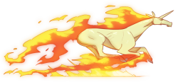 stinkystunfisk:  Rapidash, the fastest sprinter in the pokemon world….I think 