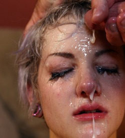 JIZZ SPLASHED FACES w CUMMY MOUTHFULS & Stuff!