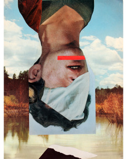 charleswilkin:  The Never Are Meant To Be Collage on Paper 2012 