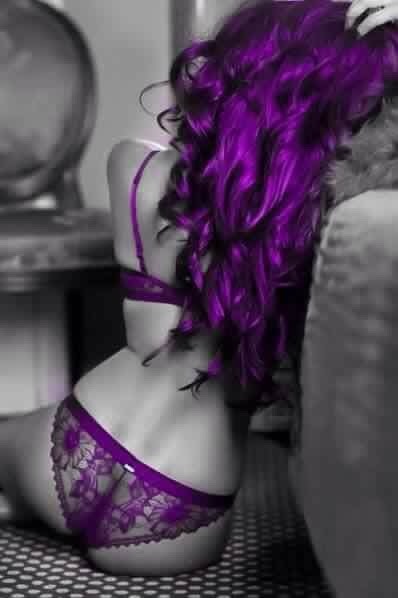 fuckmethroughthesheets:  the-list:  Because purple.  Because PURPLE.
