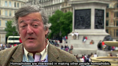 misshorrorshow-of-midgard:   Ladies, gents and non-binaries: Stephen Fry, man who possesses the most common sense of any human on earth.   Love Stephen Fry