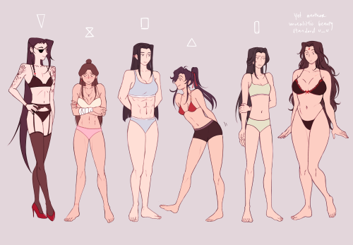 genderbend headcanons under cut!- hua cheng’s shoulder frame is wider, but she’s overall really thin