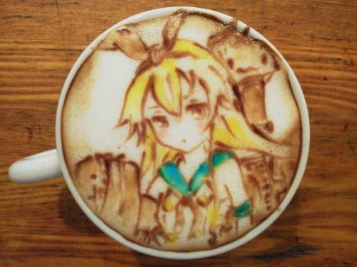 hanatakayao:  Twitter / BELCORNO: 艦これラテアート【島風】 艦隊これくしょんの「ぜかまし」こ … 