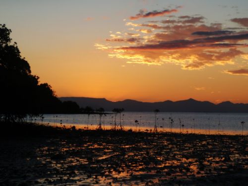 Sunset at Orpheus Island, Queensland, Australia. Photographer: Melanie Wood