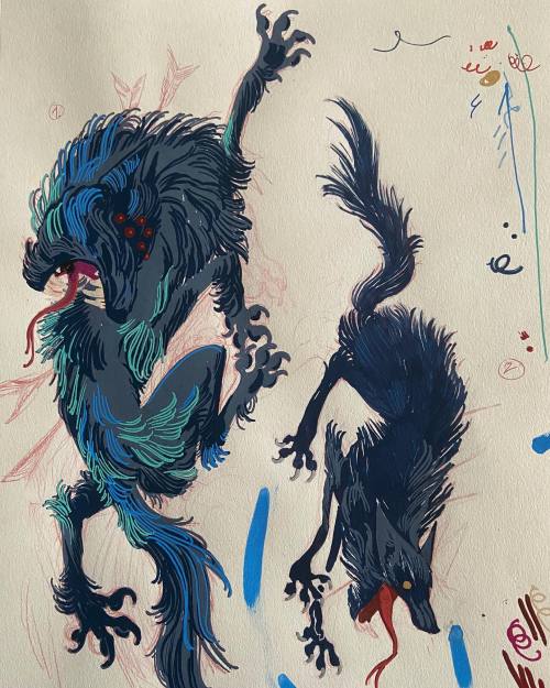 nataliehall:  Old posca pieces — view on