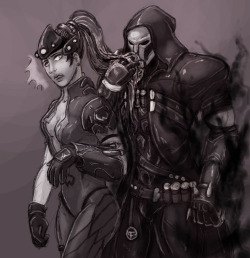 furball891:  My second ever Reaper fanart,