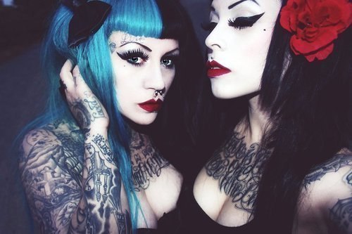 Tattoo inked girls