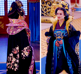 borgiapope:Favorite Wu Zetian costumes from The Empress of China (requested by @sksksksnd)