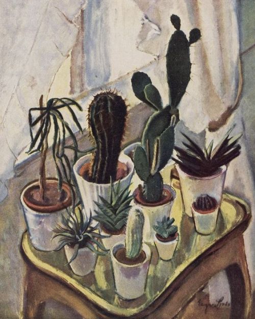 cactus-in-art:Eugene Spiro (German/American, 1874-1972)Illustration for journal Jugend, vol 2, 1925