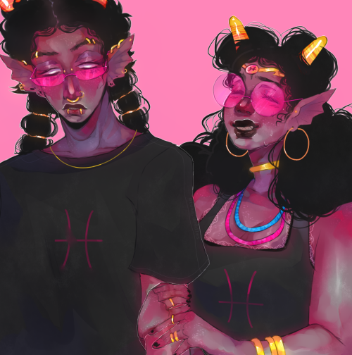 jinglingjester:i drew the girlies!! hopefully i can set up an insta soon for my homestuck stuff