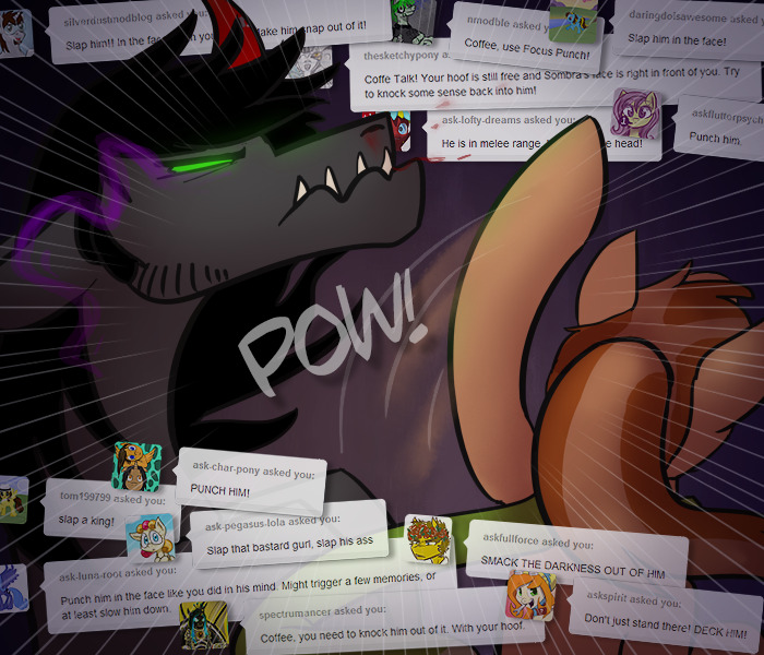 ask-king-sombra:  Come on, there was a rollercoaster and everything last time we