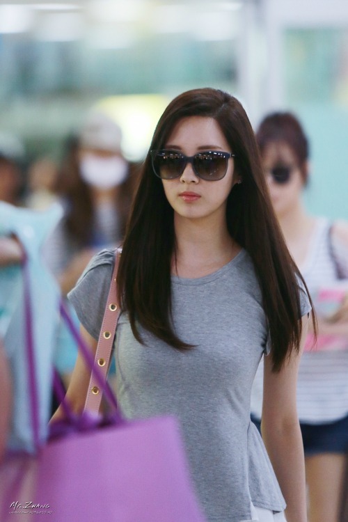 130807 Seohyun @ Gimpo Airport From Japanw
