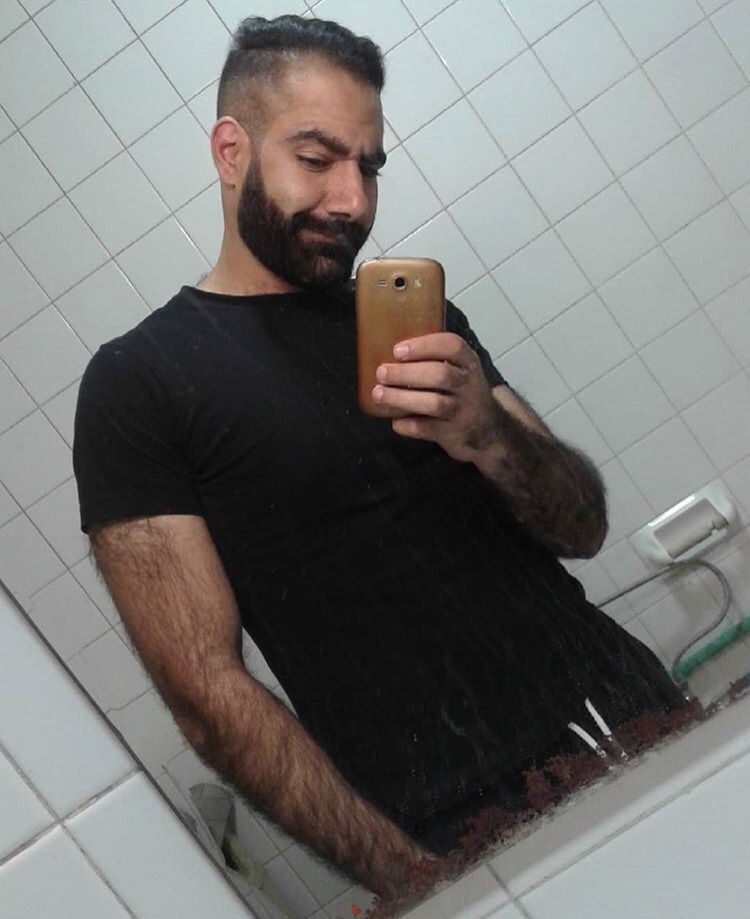 Extremely hot hairy Arab from Iraq, ready to destroy holes. #ARAB #IRAQI