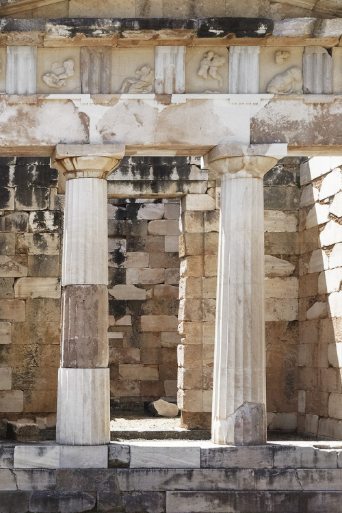 The Treasury of the Athenians, Delphi - GreeceThe Treasury of the Athenians is the best preserved mo