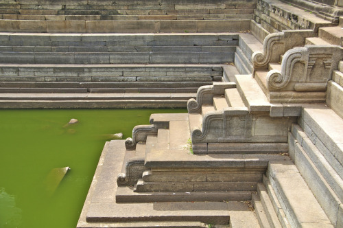 Kuttam Pokuna (&ldquo;Twin Pools/Ponds&rdquo;), built in the ancient kingdom of Anuradhapura, Sri La